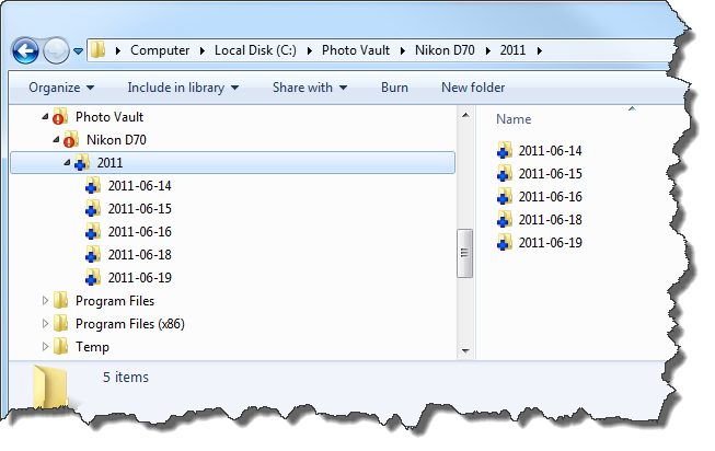 Tortoise SVN - Added Files