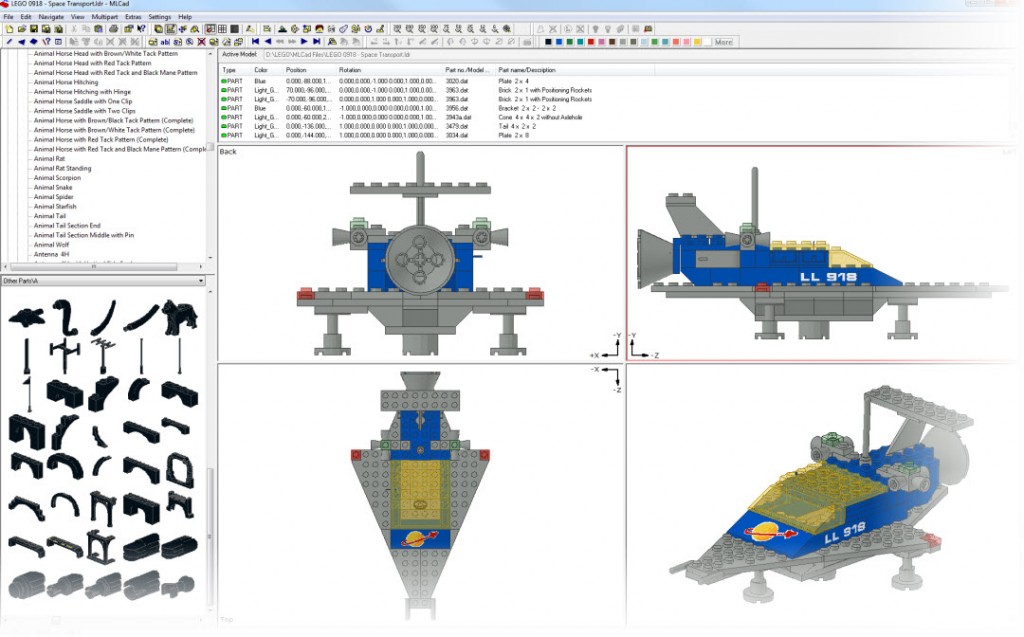 LEGO 918 in MLCAD