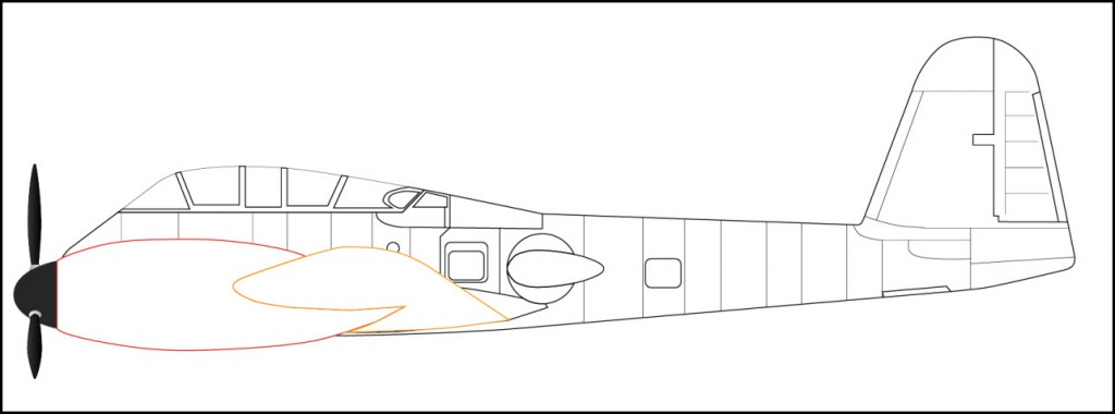 13 - Engine and Outer Wing - Colored White